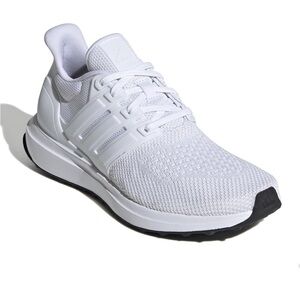 adidas UBounce DNA Sneaker, White/White/Black 8.5